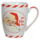 Ver imagem 1 de Caneca Papai Noel Vermelho e Branco 8,2x5,4x10,6cm