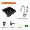 Kit Cuba XQ395 com Torneira Luxo 1195 e Válvula Click 1 1/2 com Sifão Cromado e Flexível Compace - 3
