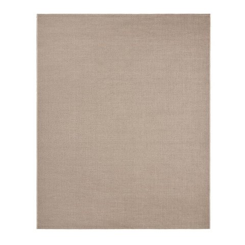 Tapete Sala Sisal Buzios Canto 87 Bege-marrom 3,00x4,00m