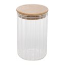 Ver imagem 1 de Porta Mantimento com Tampa de Bambu 700ml Vidro Borossilicato - Wolff