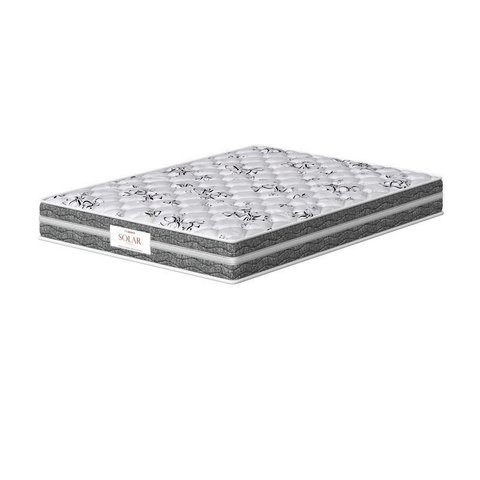 Colchão Viúva Mola Ensacada Prodormir Solar Bambu Cinza
