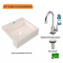 Ver imagem 3 de Kit Cuba XQ395 Torneira Luxo 1195 Válvula 1 Polegada Compace