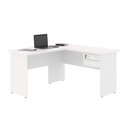 Ver imagem 1 de Mesa em L com Gaveteiro Carper Branco