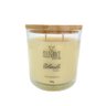 VELA AROMATICA CANELA COPO COM TAMPA | 180g Ellegance Aromas 10107 - 1