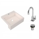 Ver imagem 2 de Kit Cuba XQ395 Torneira Luxo 1195 Válvula Click 1 Polegada B Compace