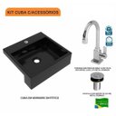 Ver imagem 3 de Kit Cuba XQ395 Torneira Luxo 1195 Válvula Click 1 Polegada B Compace