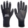 Luva de Segurança Tátil Black Smart 12 Pares Volk do Brasil 103128207 Eg - 103128207x12 - 3
