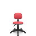 Ver imagem 1 de Cadeira Secretaria Giratoria Bolt - Couro Sintetico Corano - Vermelho