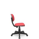 Ver imagem 2 de Cadeira Secretaria Giratoria Bolt - Couro Sintetico Corano - Vermelho