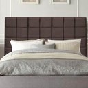 Ver imagem 1 de Cabeceira para Cama Box Casal 1,40 Cm Clara - Oferta House Cor:marrom
