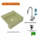 Ver imagem 3 de Kit Cuba XQ395 Torneira Luxo 1195 Válvula Click 1 Polegada G Compace
