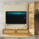 Ver imagem 1 de Home para TV até 65 Polegadas com LED 191,2cm x 217,6cm 100% MDF Luminare/Native