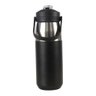 Garrafa Termica Inoxidavel 750ml Preta Alta Retencao Termica Portatil Durable Cabo Ergonomico - 1