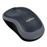 Mouse Sem Fio Logitech M185 USB 1.000 DPI, Preto e Cinza - 1