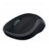 Mouse Sem Fio Logitech M185 USB 1.000 DPI, Preto e Cinza - 2