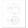 Chaleira Tramontina com Apito em Aço Inox Cabo Preto 2,1 L Tramontina - 4