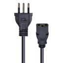 Ver imagem 1 de Cabo de Forca Tripolar para Fonte 3x0,50 Mm 250v 10a - 50 Cm