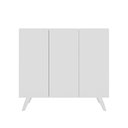 Ver imagem 5 de Armário Lavanderia Retrô com 3 Portas Multimóveis MP5033 Branco