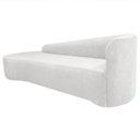 Ver mais imagens de Kit Divã Recamier Orgânico França 220cm Lado Esquerdo e Poltrona Amore Bouclé