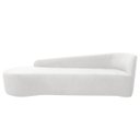 Ver imagem 7 de Kit Divã Recamier Orgânico França 220cm Lado Esquerdo e Poltrona Amore Bouclé