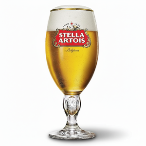 Taça de Vidro Stella Artois Belgium, Taça de Cerveja 315ml para Churrasco - Ruvolo