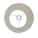 Ver imagem 4 de Cúpula Clássica de Abajur Luminária 30x45x15cm de Tecido Algodão Soquete Nacional Ref 24