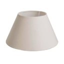 Ver imagem 1 de Cúpula Clássica de Abajur Luminária 30x45x15cm de Tecido Algodão Soquete Nacional Ref 24