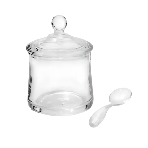 Porta Condimentos de Acrilico com Colher 200ml - Uny Home