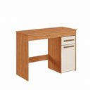 Ver imagem 2 de Escrivaninha 1 Porta 1 Gaveta 100% MDF com Tampo Amplo Atenas Espresso Móveis