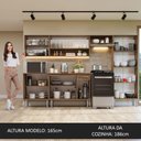 Ver imagem 6 de Armário de Cozinha Completa 293cm Rustic Emilly Madesa 10