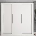 Ver imagem 7 de Guarda-Roupa Casal 3 Portas com 4 Gavetas 100% MDF Roma