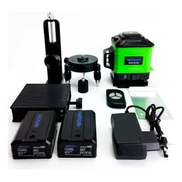 Nivel a Laser 12 Linhas Autonivelante Recarregável Controle - 3