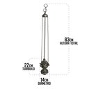 Ver imagem 2 de Turíbulo Sacro Incensário Defumador Artesanal Metal Bronze - Prata