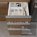 Ver mais imagens de Armário de Cozinha Completa 549cm Rustic Glamy Madesa 01 Rustic