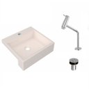 Ver imagem 2 de Kit Cuba XQ395 Torneira Pratika 1060 Metal Válvula Click 1 Polegada B Compace