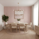 Ver imagem 5 de Painel Ripado Eva Laminado Autocolante 5 Ripas 1,1m para Meia Parede Rosa