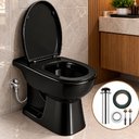 Ver imagem 2 de Kit Bacia Convencional Etna - Icasa + Assento Sanitário Universal Oval Premium - Tupan + Kit de Inst