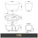 Ver mais imagens de Banheira Luxo Freestanding Imersão Atenas Branco 1,7m Pex