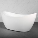 Ver imagem 7 de Banheira Luxo Freestanding Imersão Atenas Branco 1,7m Pex