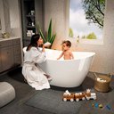 Ver imagem 4 de Banheira Luxo Freestanding Imersão Atenas Branco 1,7m Pex