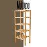 Organizador de Madeira Pinus 5 Andares Multiuso - 3
