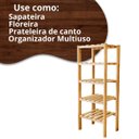 Ver imagem 4 de Organizador de Madeira Pinus 5 Andares Multiuso