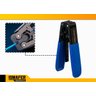 Alicate Jacaré Decapador Cabo Fibra Drop Óptico Flat Azul - 2