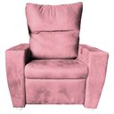 Ver imagem 1 de Poltrona Reclinável do Papai Moderna Nivea Rosa