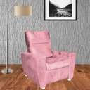 Ver imagem 3 de Poltrona Reclinável do Papai Moderna Nivea Rosa