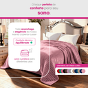 Ver imagem 6 de Manta Cobertor Casal Corttex Luster Canelada 180x220cm Microfibra Antialérgico Super Macio Premium