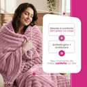 Ver imagem 3 de Manta Cobertor Casal Corttex Luster Canelada 180x220cm Microfibra Antialérgico Super Macio Premium