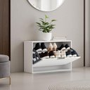 Ver imagem 4 de Sapateira Mercurio I 1gav P/8 Pares Mdp 12mm com Puxadores Branca