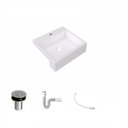 Ver imagem 2 de Kit Cuba XQ395 Válvula Click 1 Polegada B Sifão PVC Flexível Compace