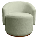 Ver imagem 3 de Poltrona Decorativa Orgânica Espanha Sala e Recepção Bouclê:verde